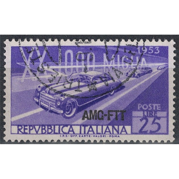 TRIESTE A 1953 Mille Miglia us