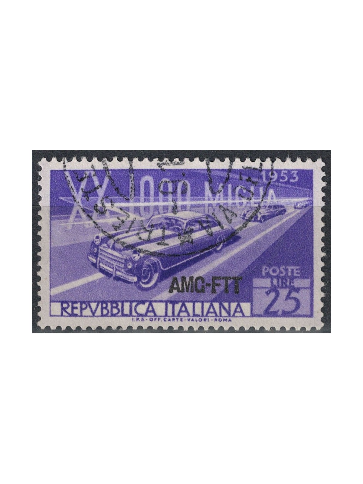 TRIESTE A 1953 Mille Miglia us