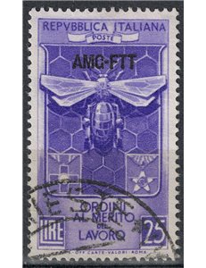 TRIESTE A 1953 Order of Merit for Labor us