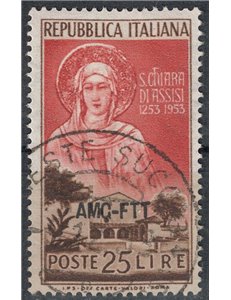 TRIESTE A 1953 Santa Chiara di Assisi us