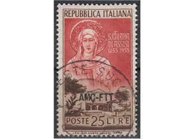 TRIESTE A 1953 Santa Chiara di Assisi us