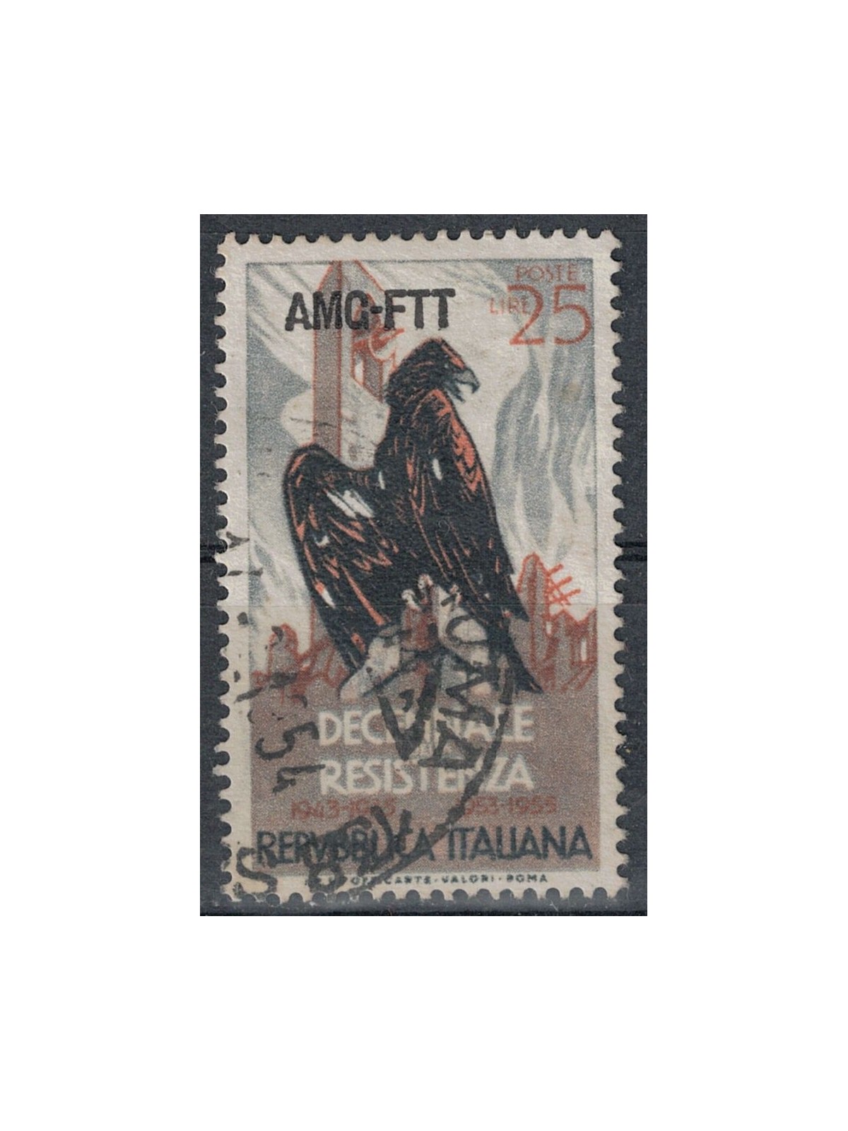 TRIESTE A 1954 Anniversario Resistenza us