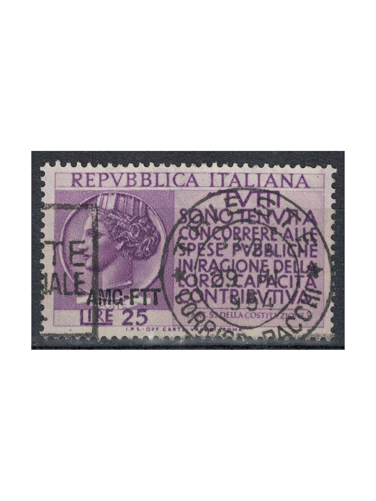 TRIESTE A 1954 Income Tax Return us