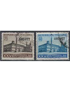 TRIESTE A 1954 Lateran Pacts 2v us