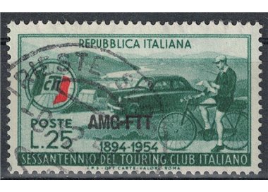 TRIESTE A 1954 Italian Touring Club us