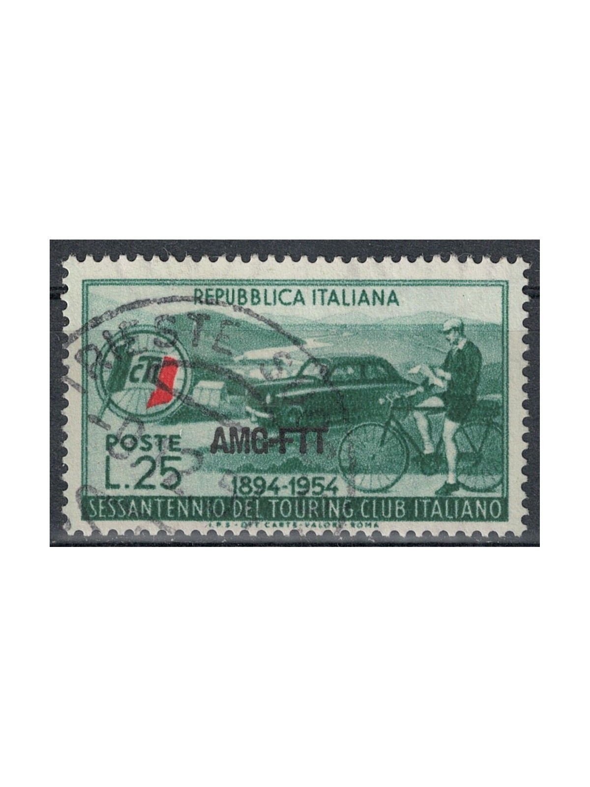 TRIESTE A 1954 Touring Club Italiano us