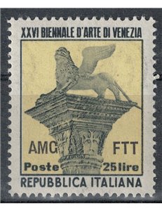 TRIESTE A 1952 Biennale di Venezia MH*