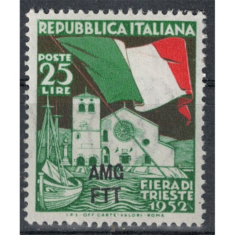 TRIESTE A 1952 Fiera di Trieste MH*