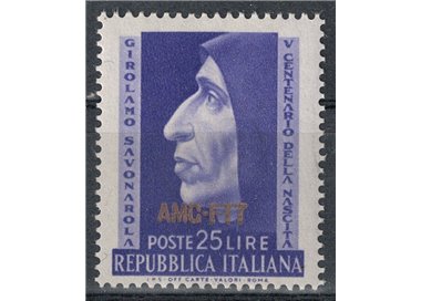 TRIESTE 1952 Brother Girolamo Savonarola MH*