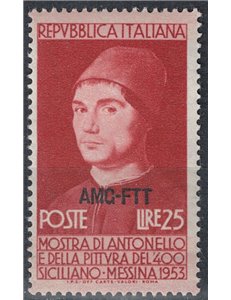 TRIESTE A 1953 Antonello da Messina MH*