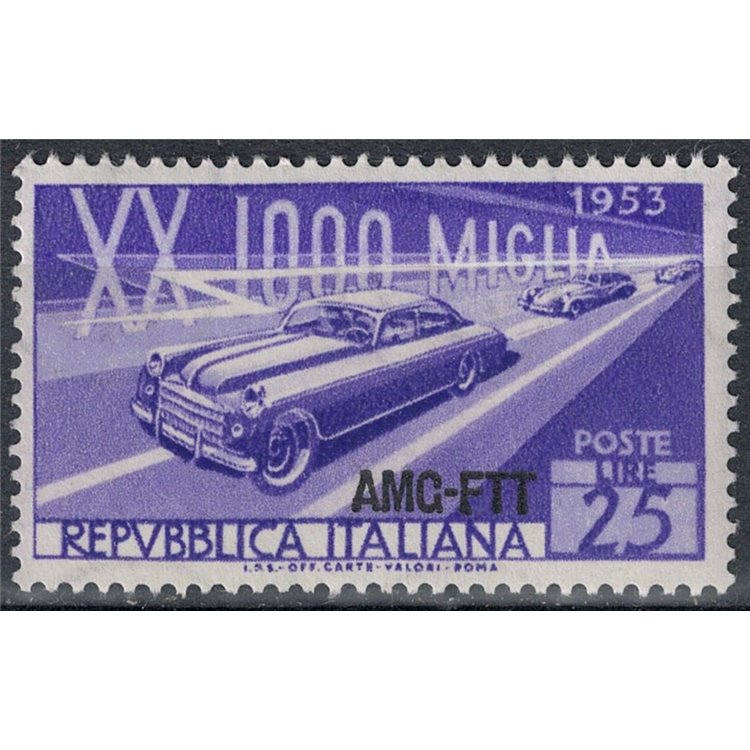 TRIESTE A 1953 Mille Miglia MH*