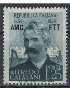 TRIESTE A 1954 Alfredo Catalani MH*