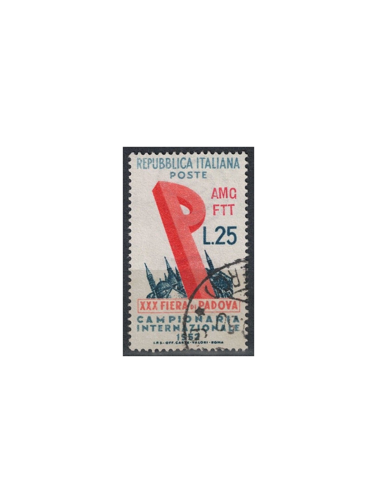 TRIESTE A 1952 Fiera di Padova us
