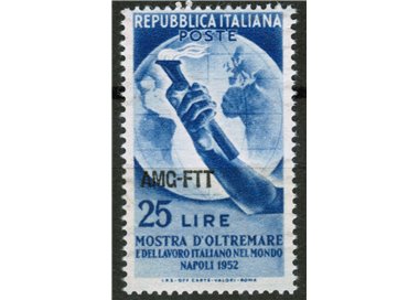 TRIESTE A 1952 Mostra d'oltremare MH*