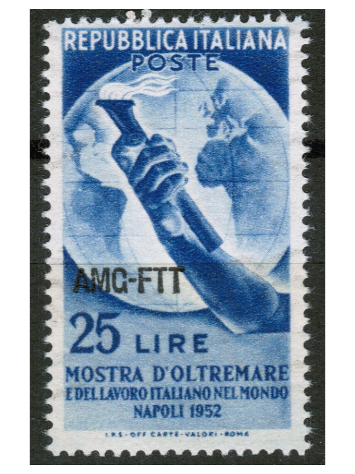 TRIESTE A 1952 Mostra d'oltremare MH*