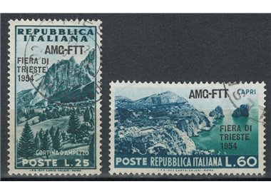 TRIESTE A 1954 Trieste Fair 2v us