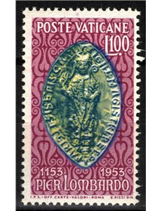 VATICAN 1953 Pier Lombardo MNH**