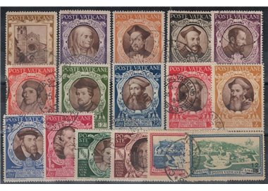 VATICANO 1946 Annata Completa 16v us