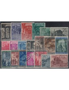 VATICAN 1949 Complete Year 20v us