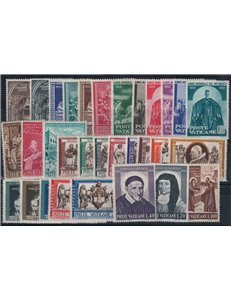VATICAN 1960 Complete Year 31v MH*