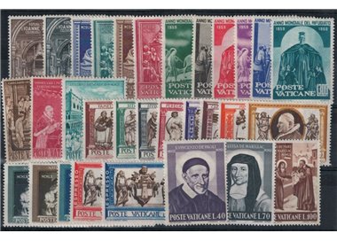 VATICAN 1960 Complete Year 31v MH*