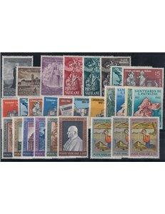 VATICANO 1961 Annata Completa 28v MH*