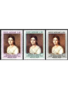 VATICAN 1962 Pauline Marie Jaricot 3v MH*