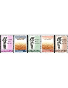 VATICAN 1962 Priestly Vocations 5v MH*