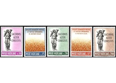 VATICAN 1962 Priestly Vocations 5v MH*