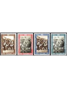 VATICAN 1963 World Campaign Against Hunger 4v MH*