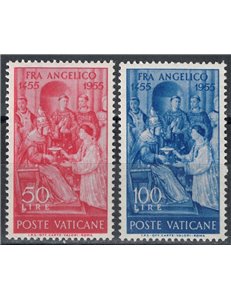 VATICANO 1955 Beato Angelico 2v MH*