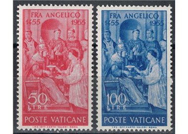 VATICANO 1955 Beato Angelico 2v MH*