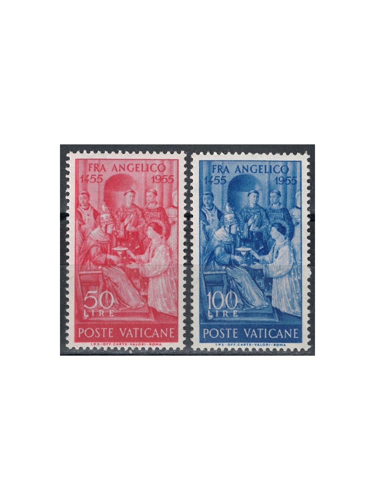 VATICANO 1955 Beato Angelico 2v MH*