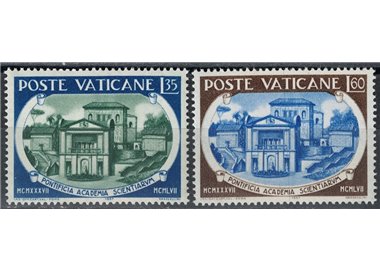 VATICANO 1957 Pontificia Accademia Scientiarum 2v MH*