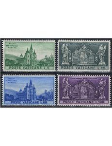 VATICANO 1957 Santuario di Mariazell 4v MH*