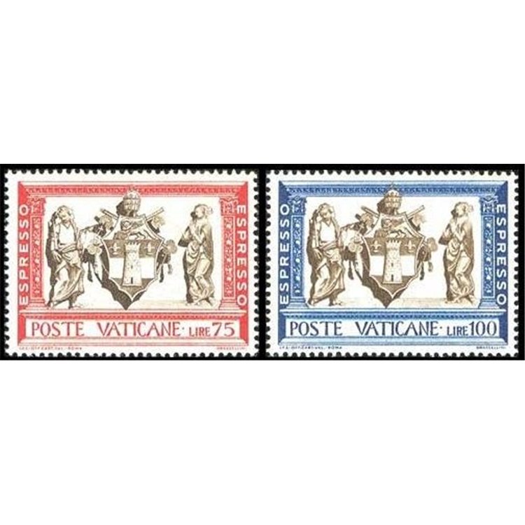 VATICAN 1960 Works of Mercy, expressed 2v MH*