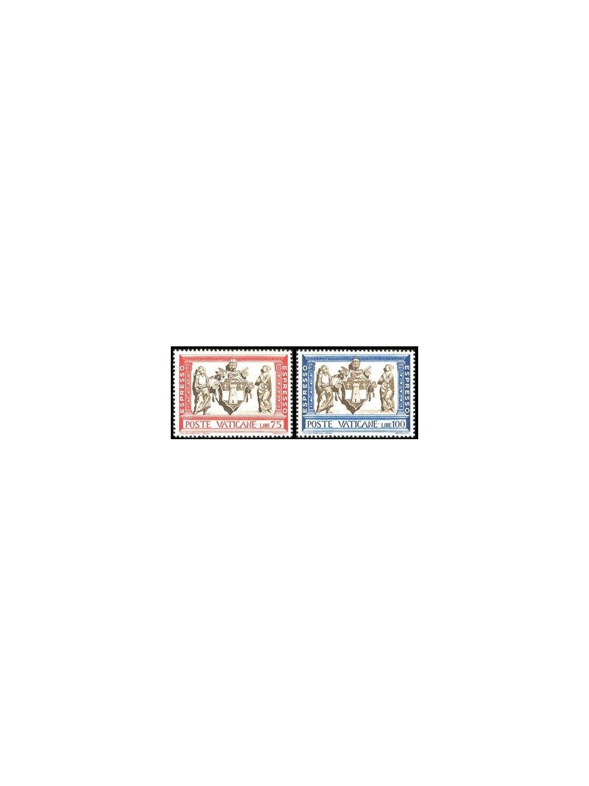 VATICAN 1960 Works of Mercy, expressed 2v MH*