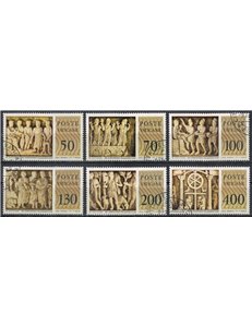 VATICAN 1977 Early Christian Sarcophagi 6v us