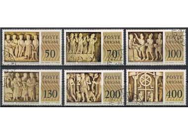 VATICAN 1977 Early Christian Sarcophagi 6v us