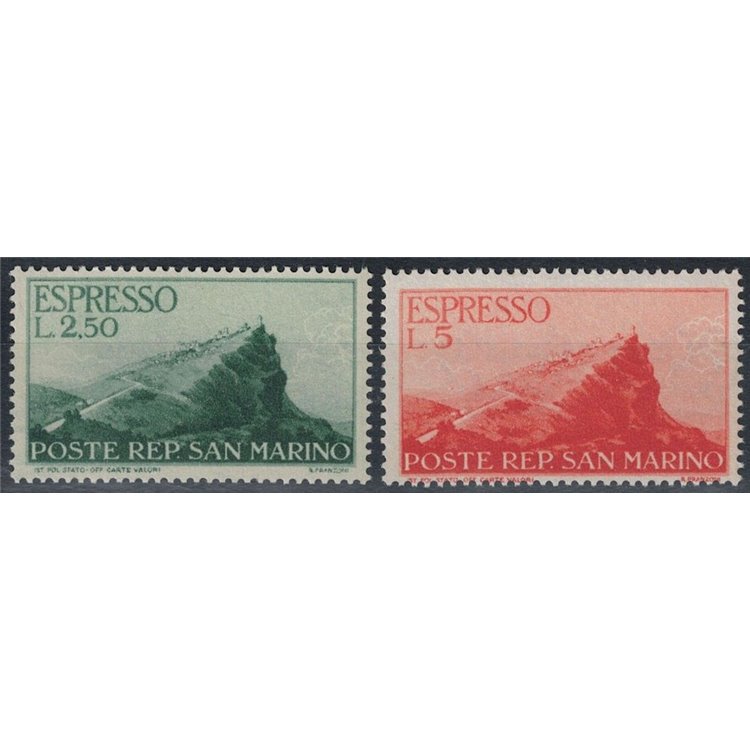 SAN MARINO 1945 Espressi 2v MNH**