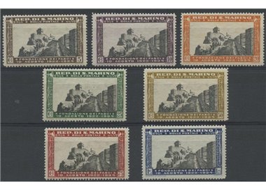 SAN MARINO 1935 Fascio di San Marino 7v MH*