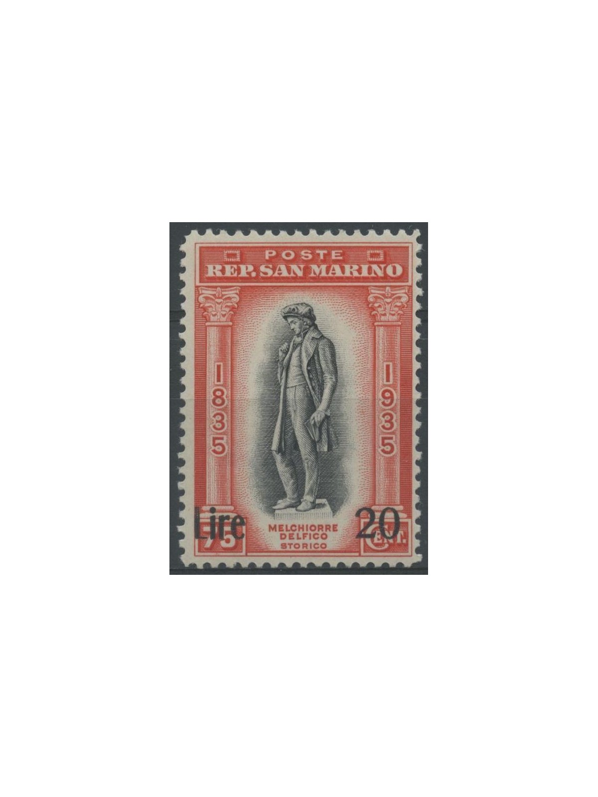 SAN MARINO 1942 Melchiorre Delfico MH*