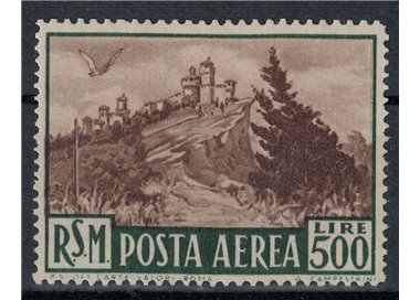 SAN MARINO 1951 View (airmail) MH*