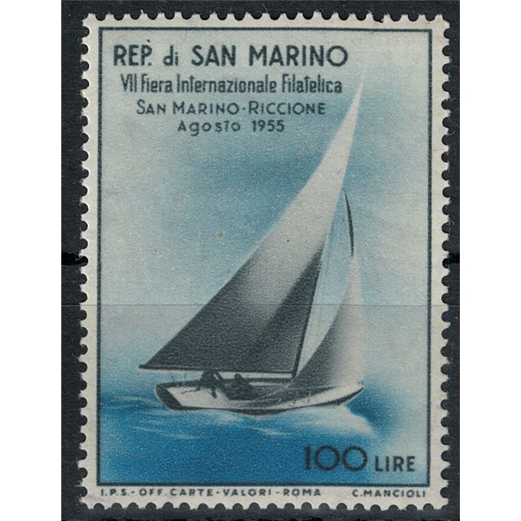 SAN MARINO 1955 Fiera internazionale filatelica MH*