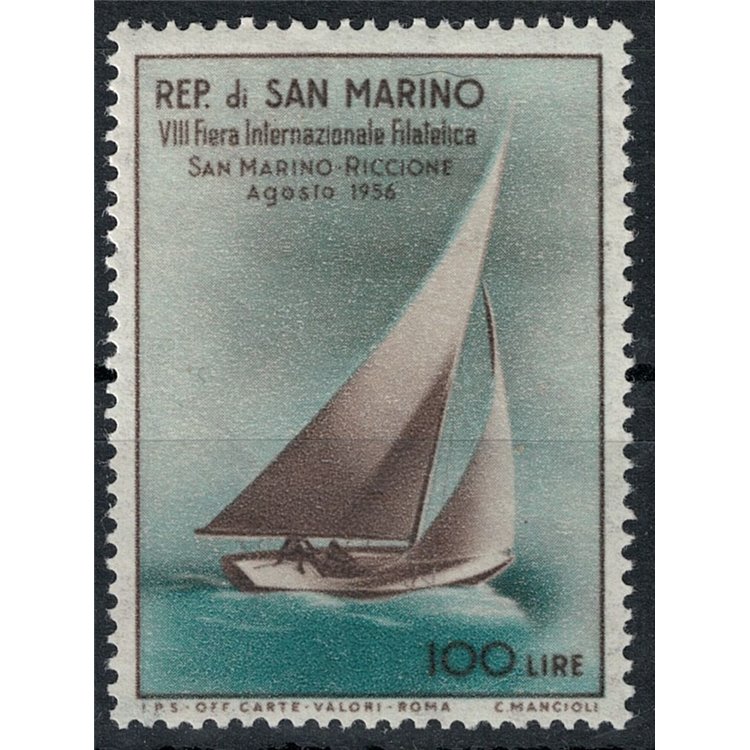SAN MARINO 1956 International Philatelic Fair MH*