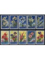 SAN MARINO 1957 Fiori, 2ª emissione 10v MH*