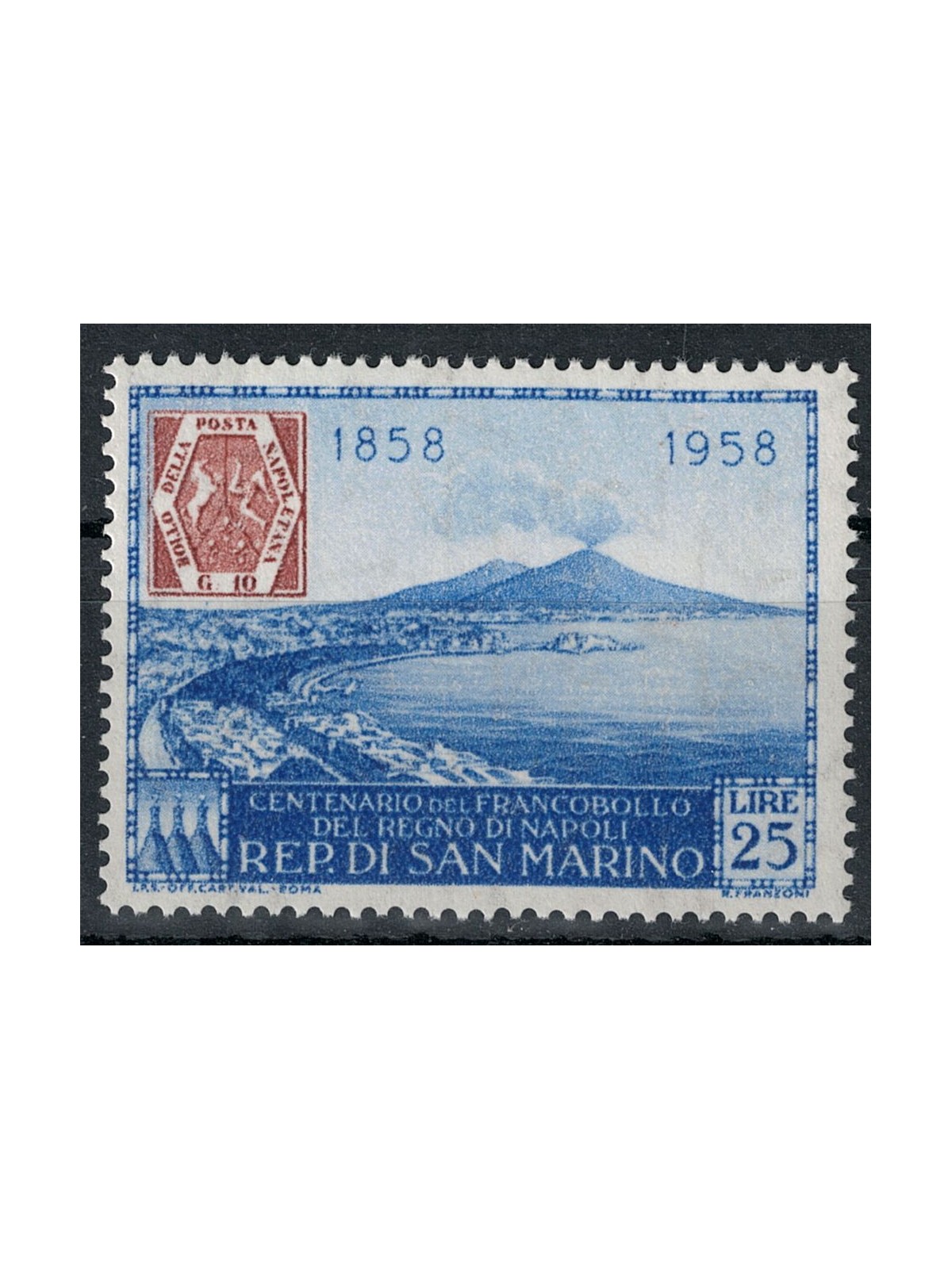 SAN MARINO 1958 Kingdom of Naples MH*