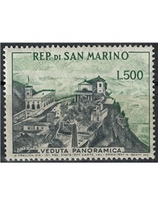 SAN MARINO 1958 View of San Marino MH*