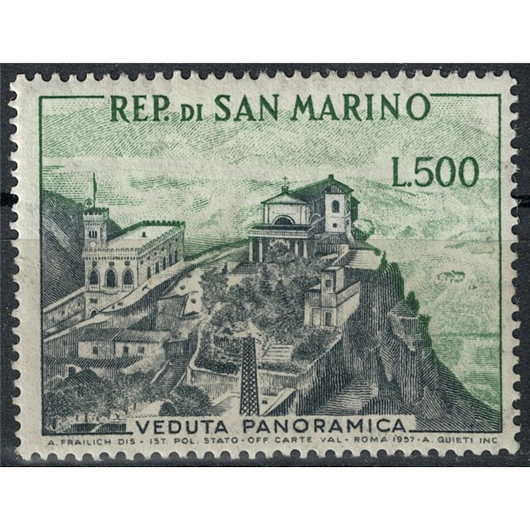 SAN MARINO 1958 View of San Marino MH*