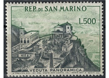 SAN MARINO 1958 View of San Marino MH*